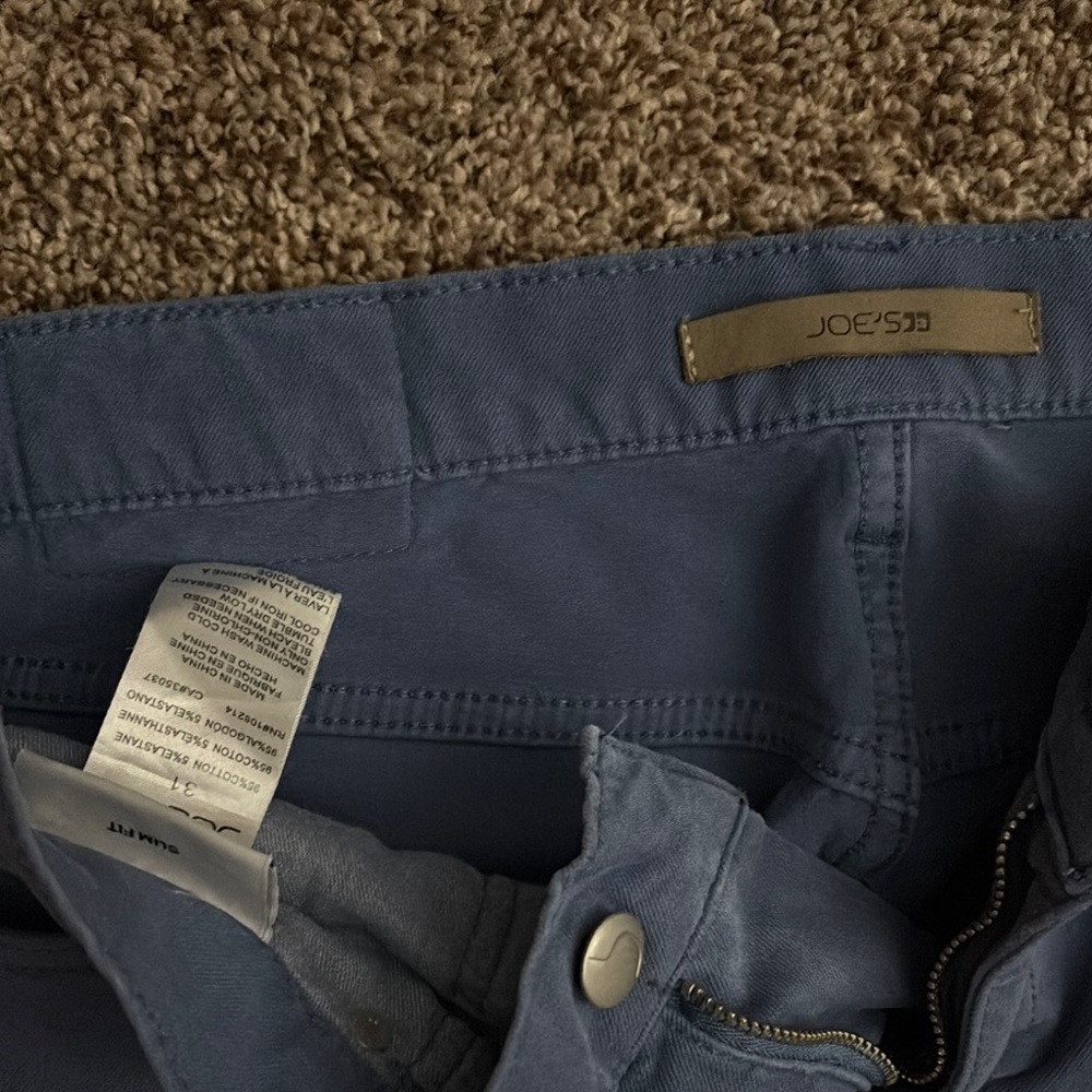 Joe's Jeans Blue Chinos Classic Style